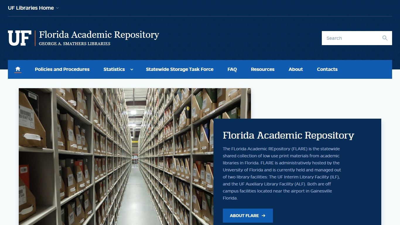 Florida Academic Repository » UF Libraries » University of Florida